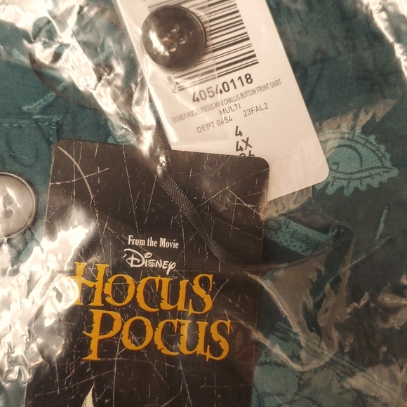 ❤️NWT VINTAGE TORRID DISNEY HOCUS POCUS SKIRT - MINI CHALLIS SANDERSON SISTERS - Picture 14 of 14